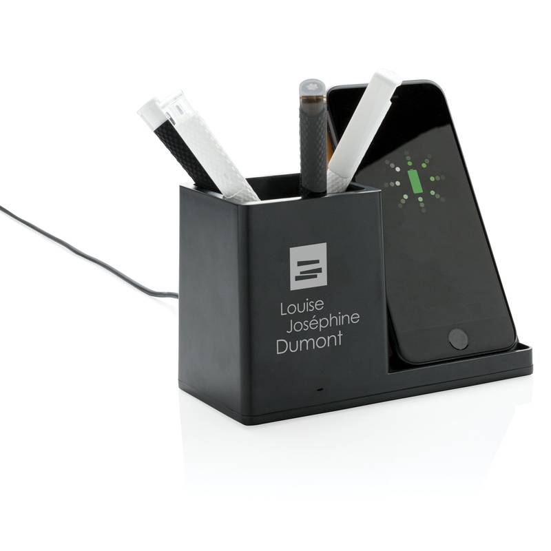 Bezdrôtovo nabíjací stojanček na telefón a perá Ontario 5W Bezdrôtovo nabíjací stojanček na telefón a perá Ontario 5W